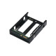 QNAP QDA-A2AR caja para disco duro externo 2.5'' Carcasa de disco duro/SSD Negro